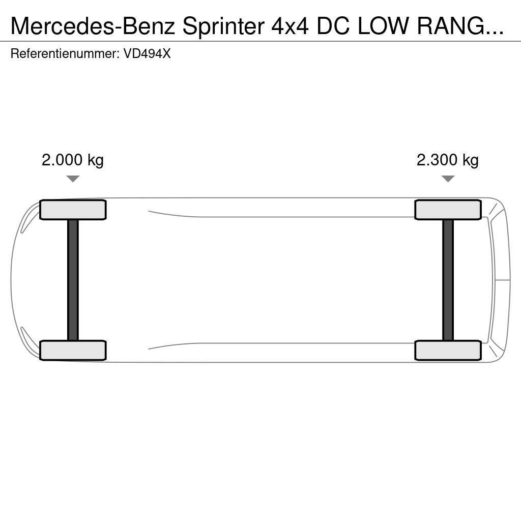 Mercedes-Benz Sprinter 4x4 DC LOW RANGE BE-LICENSE 10-TON Drugi