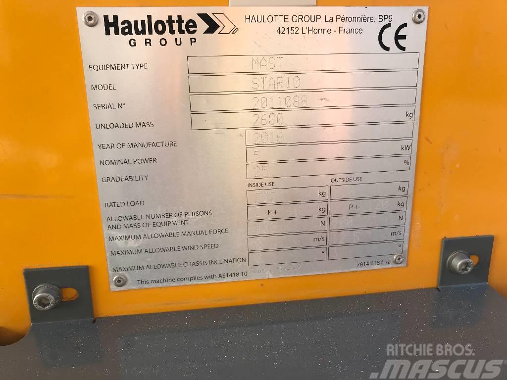HAULOTTE STAR 10 - NEW BATTERIES Vertikalna dvigala