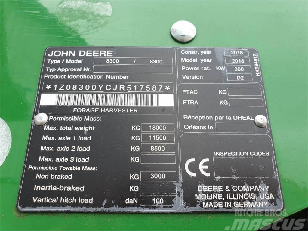 John Deere 8300I Kombajni za krmo