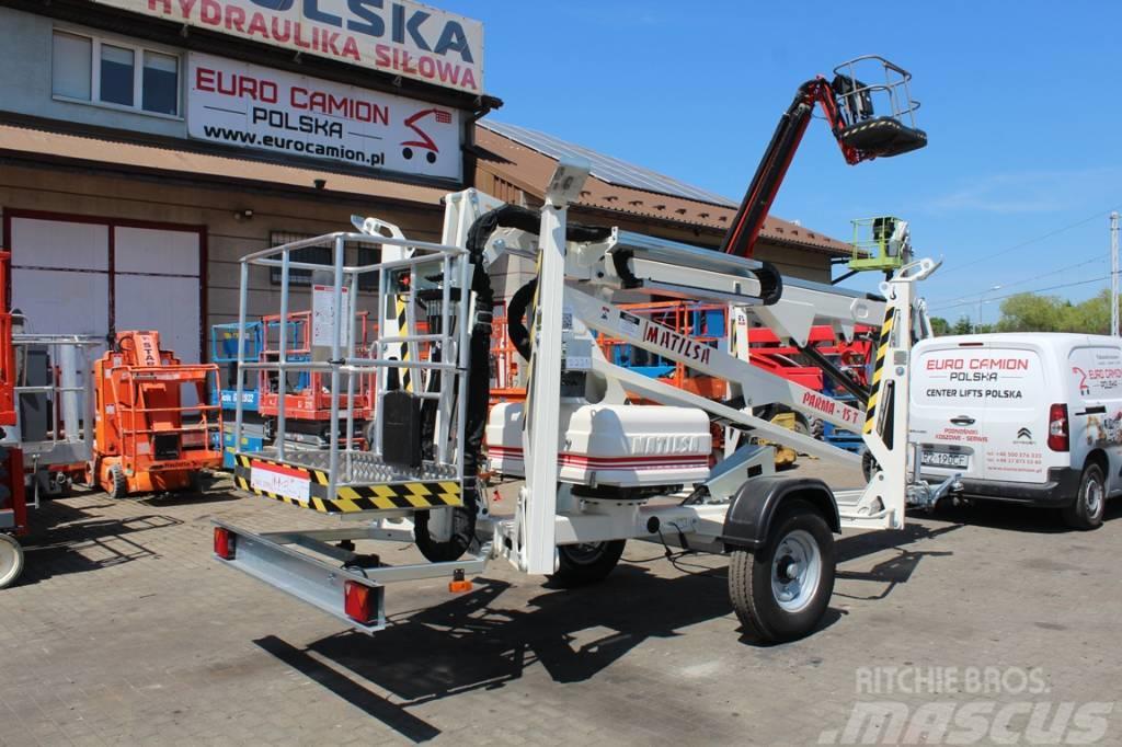 Matilsa Parma 15T - 15 m trailer lift Genie Niftylift Vlečne dvižne ploščadi