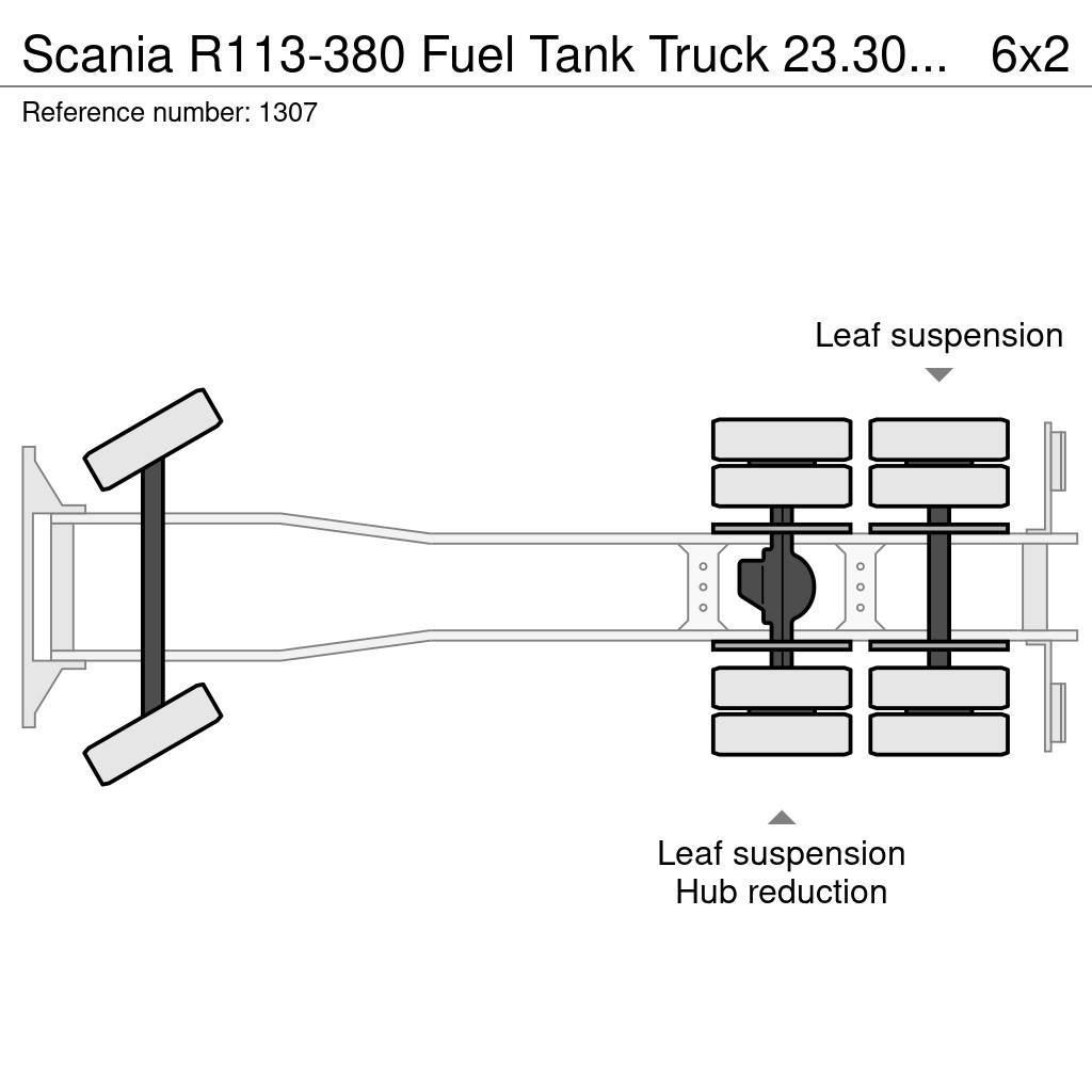 Scania R113-380 Fuel Tank Truck 23.300 Liters 10 Tyre Man Tovornjaki cisterne