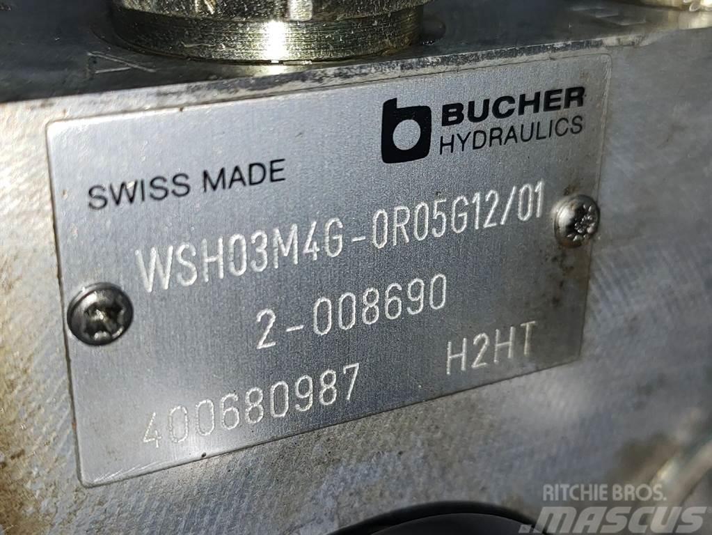 Bucher CITYCAT5000-Bucher Hydraulics WSH03M4G-Valve Hidravlika