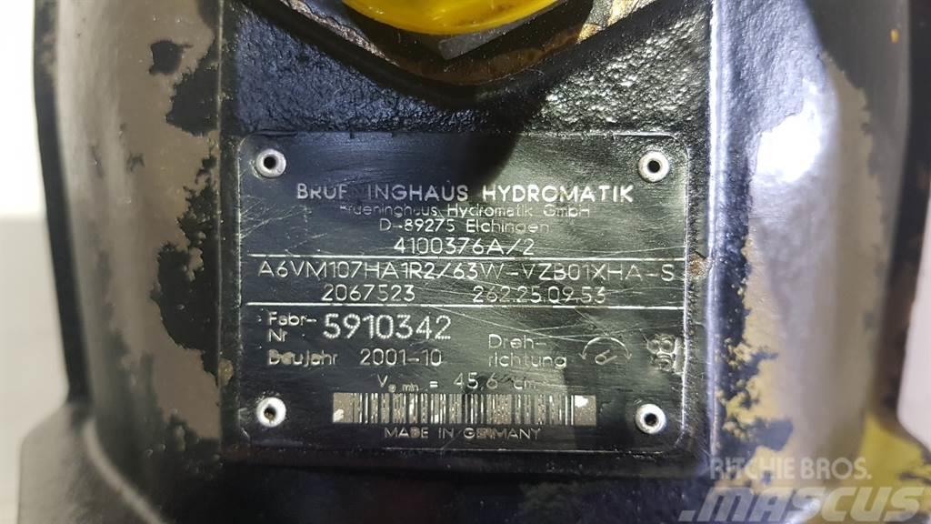 Brueninghaus Hydromatik A6VM107HA1R2/63W - Almann AZ150 - Drive motor Hidravlika