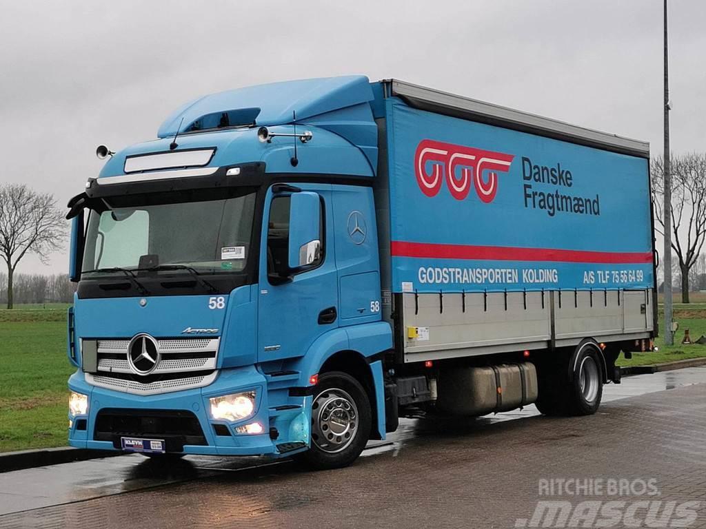 Mercedes-Benz ACTROS 1830 ll taillift Tovornjaki s ponjavo