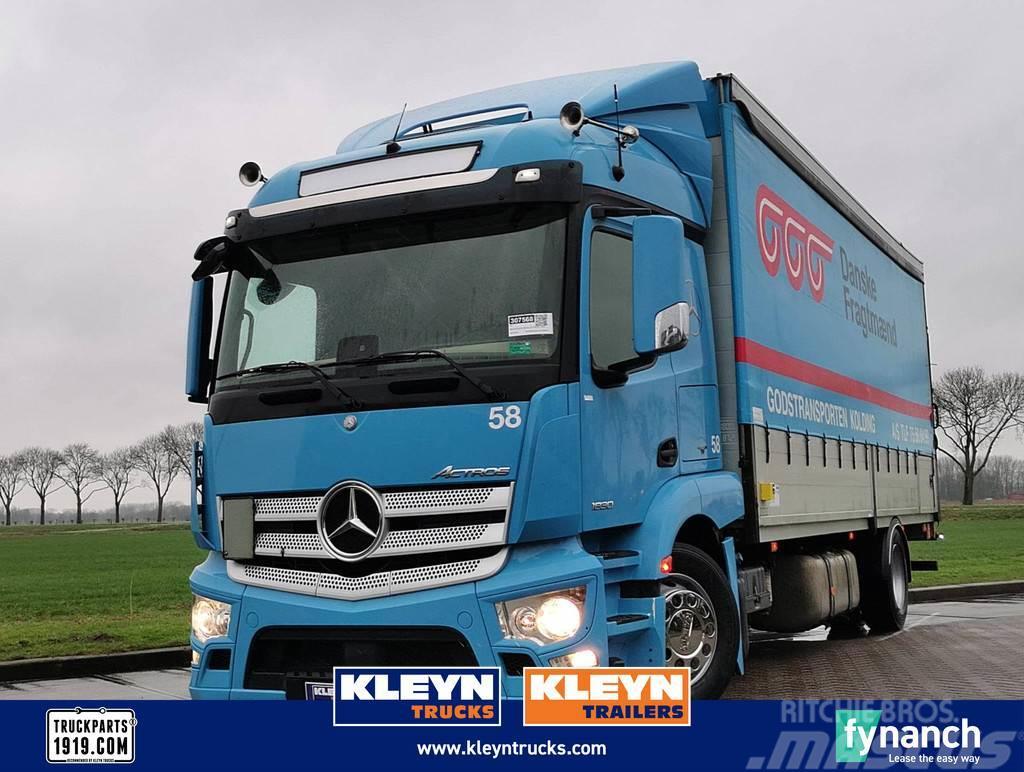 Mercedes-Benz ACTROS 1830 ll taillift Tovornjaki s ponjavo