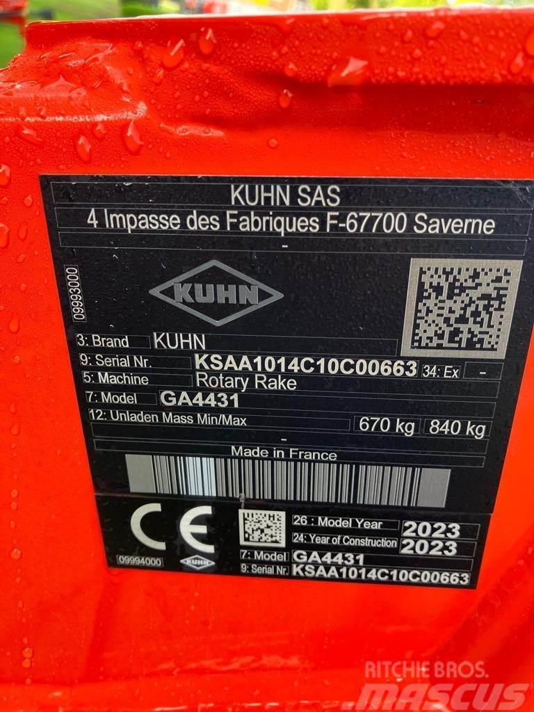 Kuhn GA 4431 Zgrabljalniki