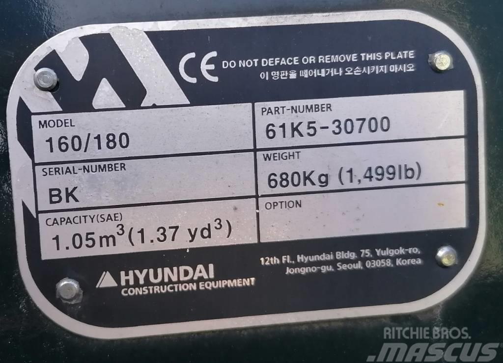 Hyundai 1.05m3_HX180 Žlice