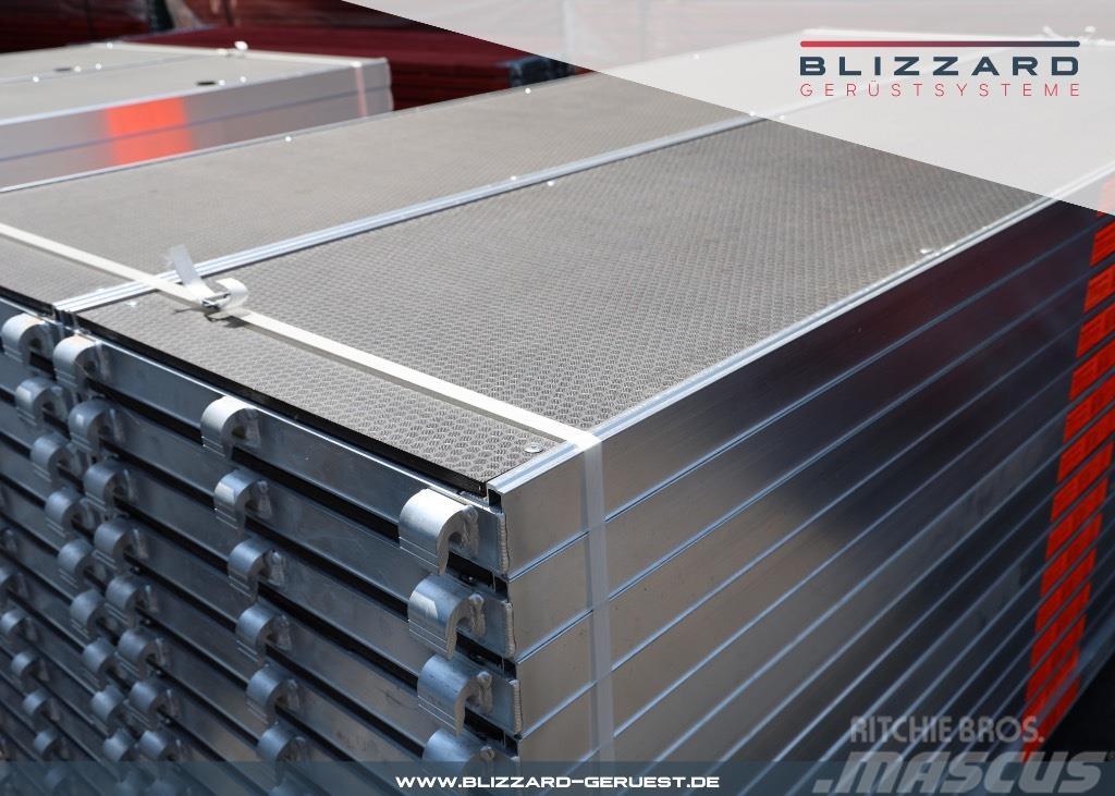 Blizzard Gerüstsysteme 130,16 m² Aluminium Gerüst + Alu-Rah Gradbeni odri