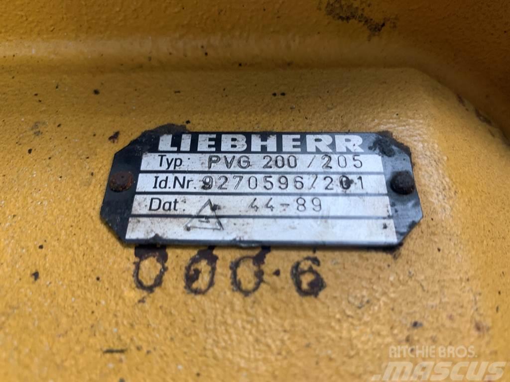 Liebherr L 541 - PVG200/ 205 - Transmission/Getriebe Menjalnik
