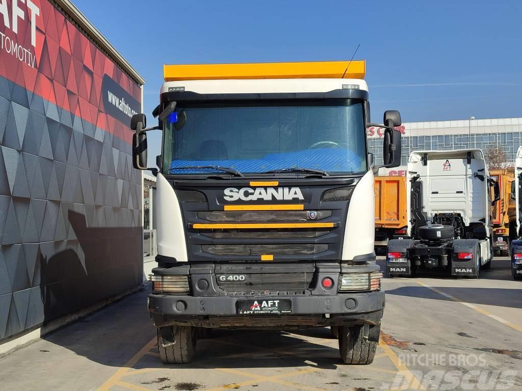 Scania 2015 G 400 E5 AC HARDOX TIPPER Kiper tovornjaki
