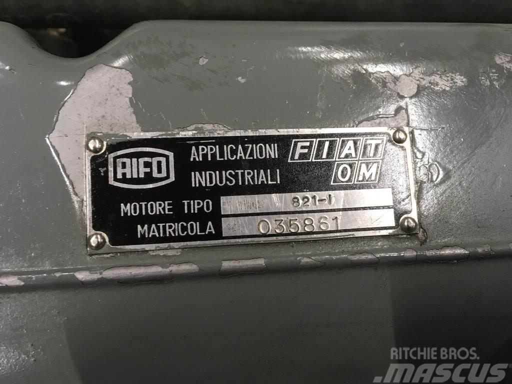 Fiat 821-I GENERATOR 110KVA USED Dizelski agregati