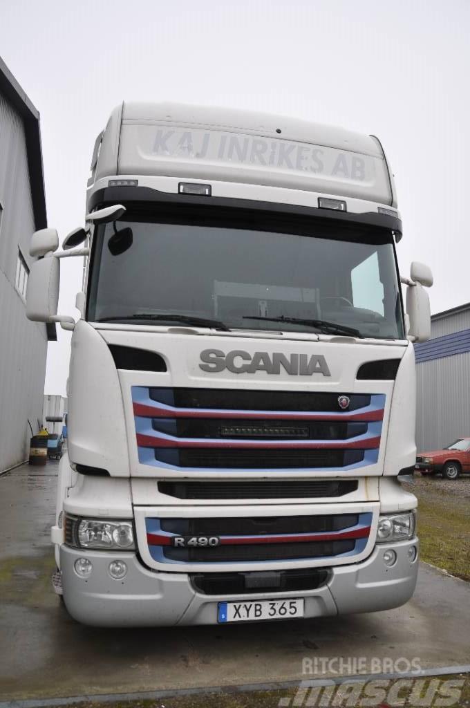 Scania R490 LB6X2MNB Kontejnerski tovornjaki