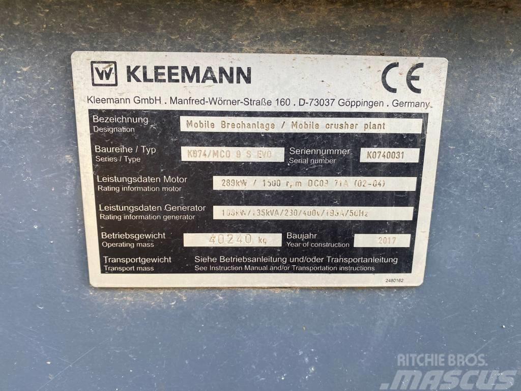 Kleemann MC O9 S EVO Mobilni drobilniki
