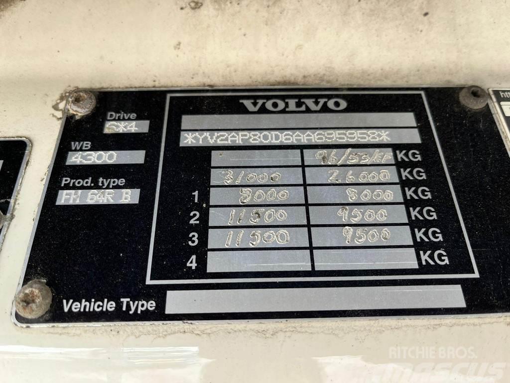 Volvo FH 16 600 6x4 RETARDER / CHASSIS L=6289 mm Tovornjaki-šasije