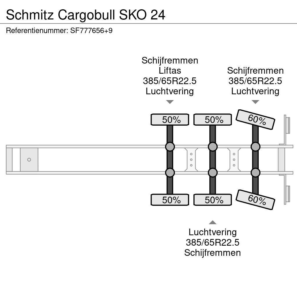 Schmitz Cargobull SKO 24 Polprikolice zabojniki