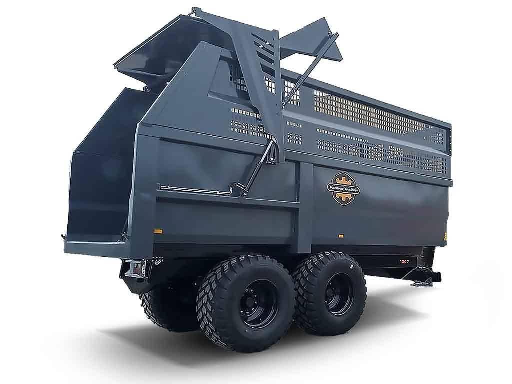 Palmse Trailer Ensilagevagn Mega volym 19 ton 47 kubik NY Kiper prikolice