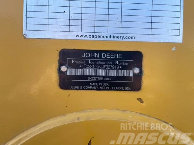 John Deere 331 G Skid steer mini nakladalci