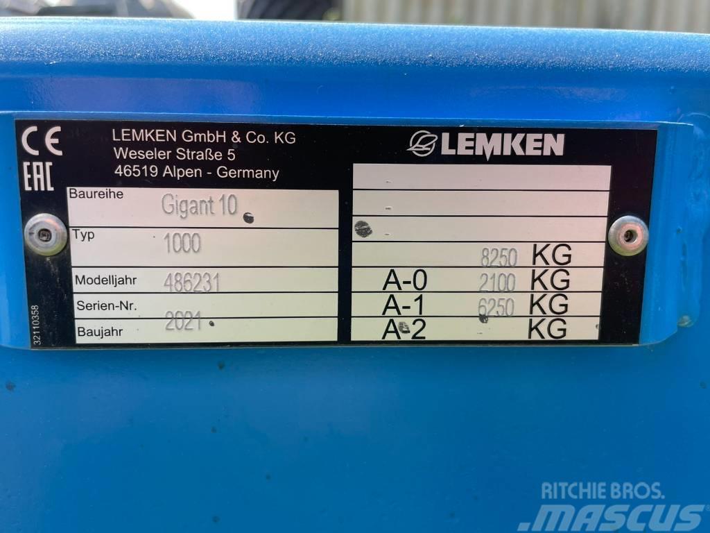Lemken System Trac Gigant 10/1000 System-Kompaktor Kultivatorji