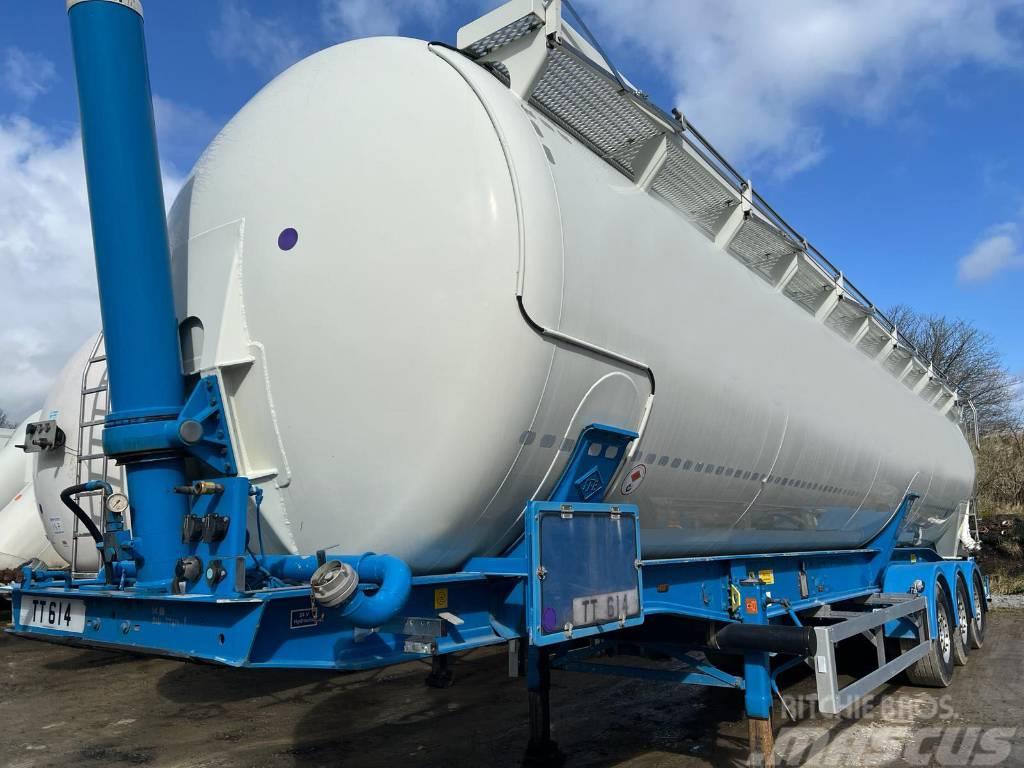 Feldbinder KIP 60.3m3 Tipping & Blowing Tanker Prikolice cisterne