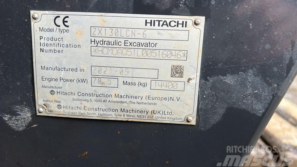 Hitachi ZX130 LCN-6 Bagri goseničarji