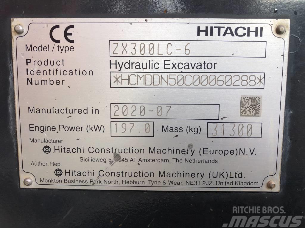 Hitachi ZX 300 LC-6 Bagri goseničarji