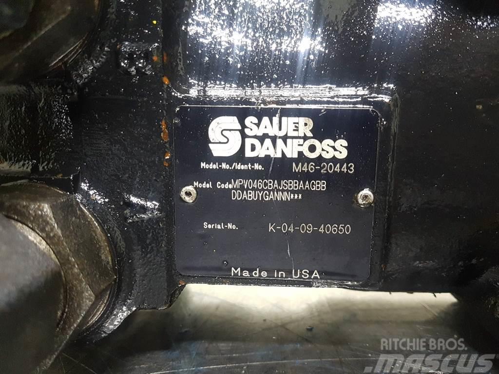 Sauer Danfoss MPV046CBAJSBBAAGBBD - M46-20443 - Drive pump Hidravlika