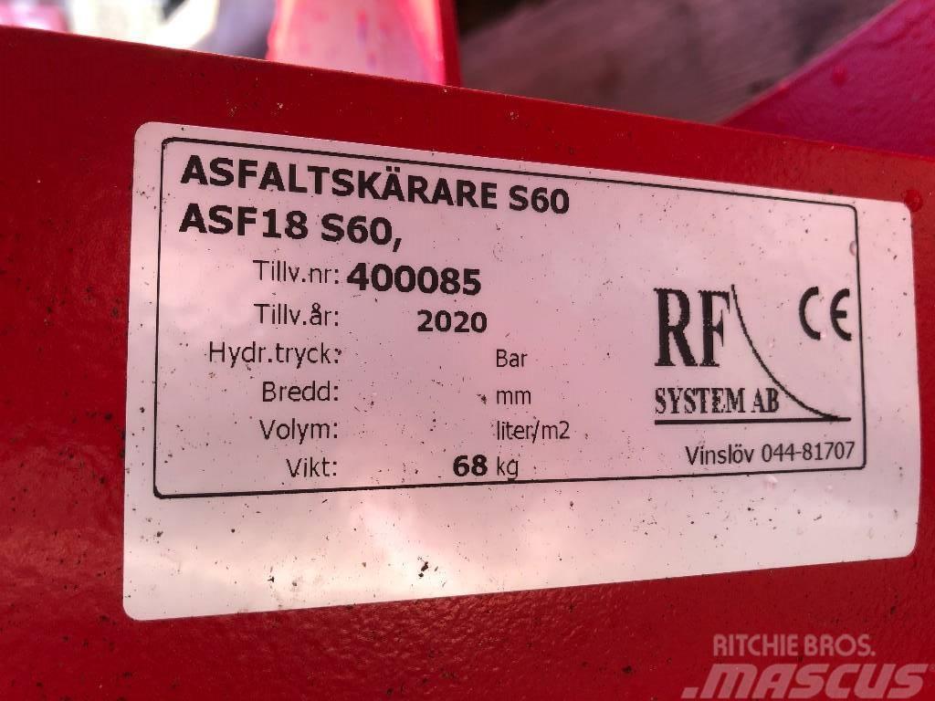 Rf-system RF Asfaltskärare S60 Klešče
