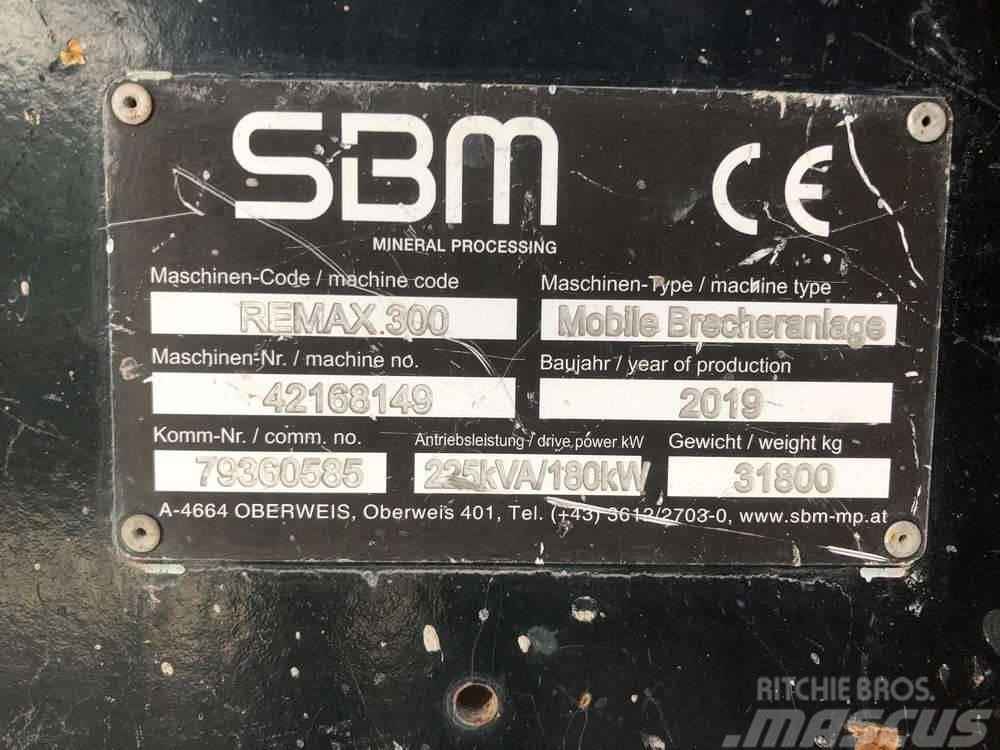 SBM Remax 300 Mobilni drobilniki