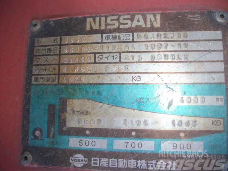 Nissan UGJ02M30 Plinski viličarji