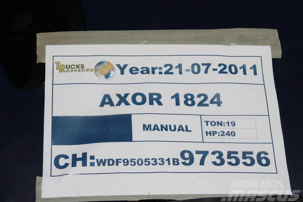 Mercedes-Benz Axor 1824 + EURO 5 Tovornjaki zabojniki