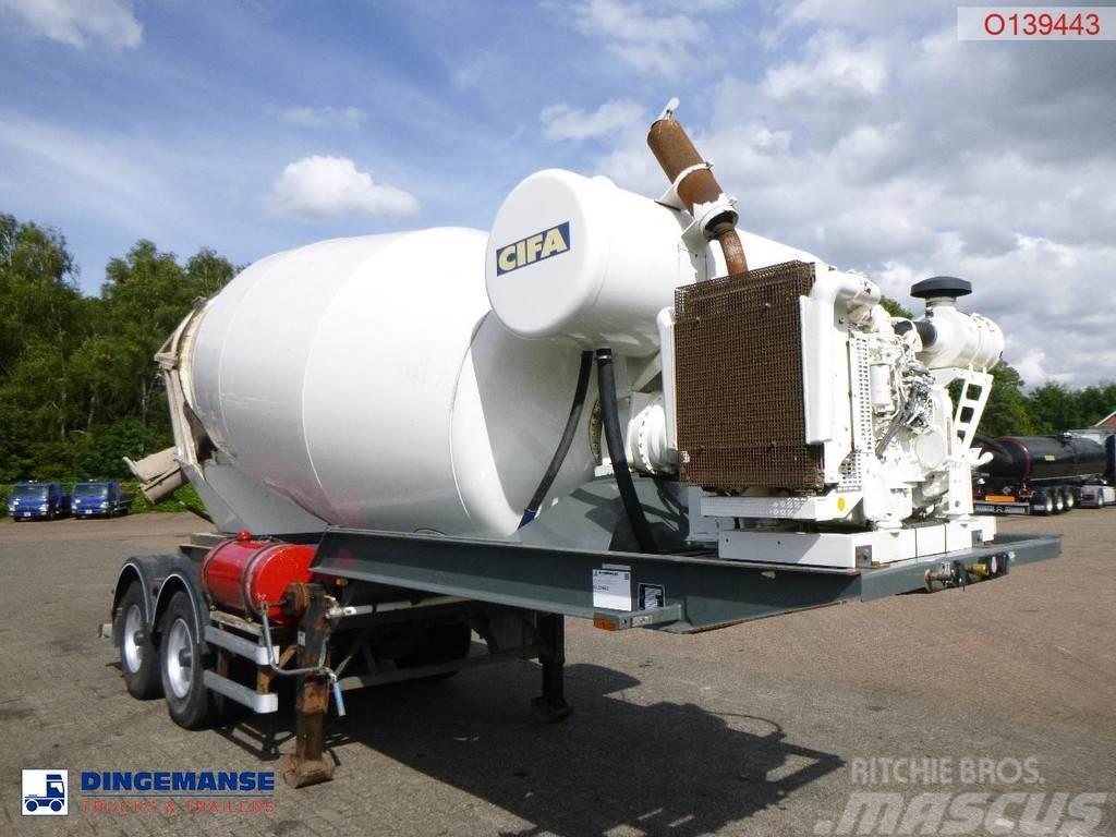 MOL Cifa mixer trailer 12 m3 Avtomešalci za beton