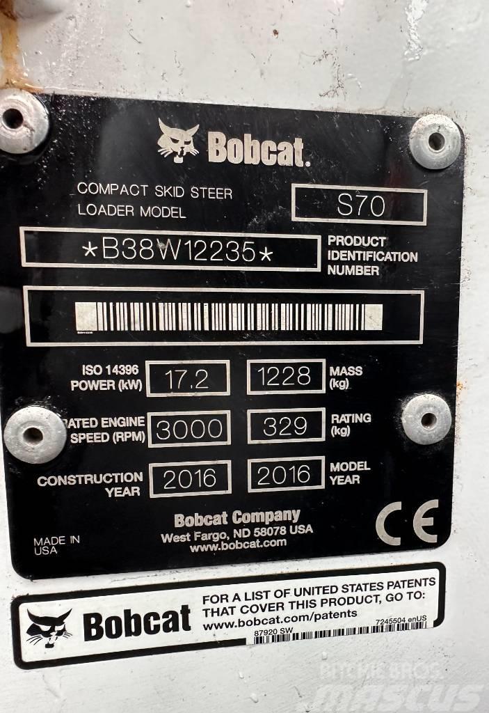 Bobcat S 70 Skid steer mini nakladalci