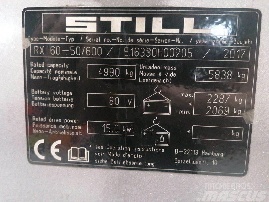 Still RX60-50/600 Električni viličarji