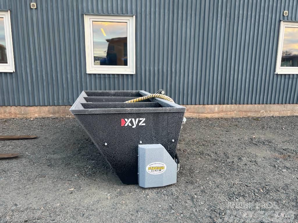 XYZ 2M sandspridare SMS/3-Punkt fäste med cylinder Trosilci peska in soli