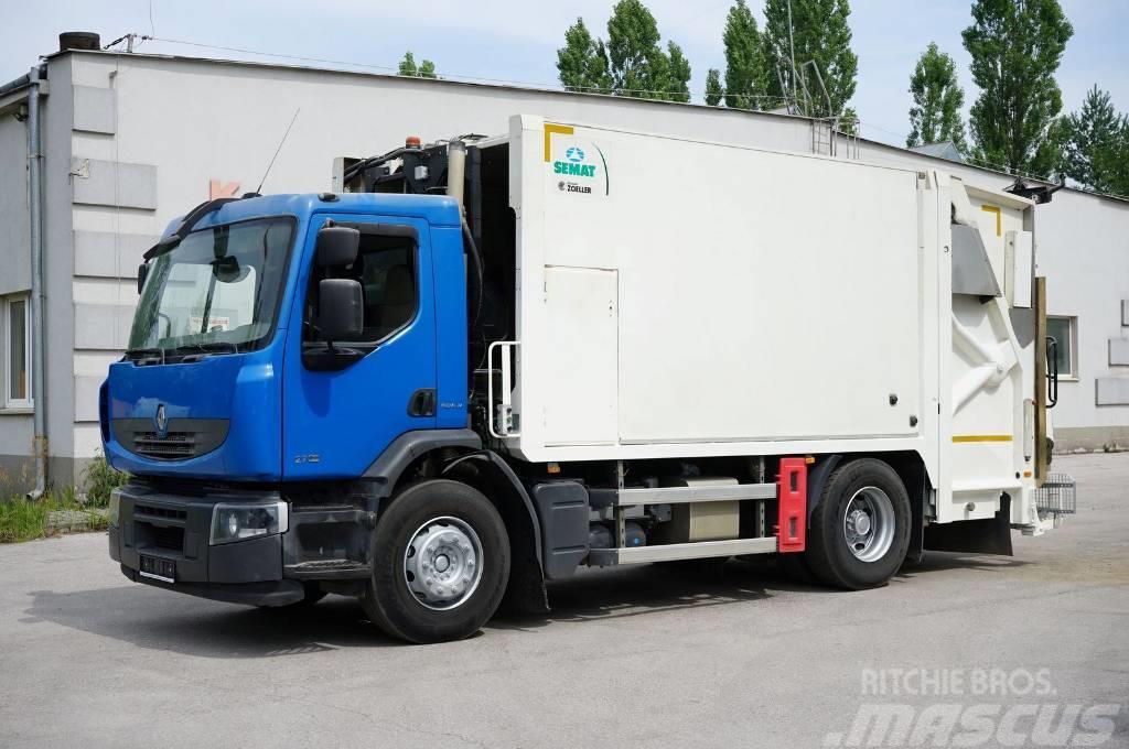 Renault Premium śmieciarka dwuosiowa Zoeller SEMAT 17m3 EU Komunalni tovornjaki