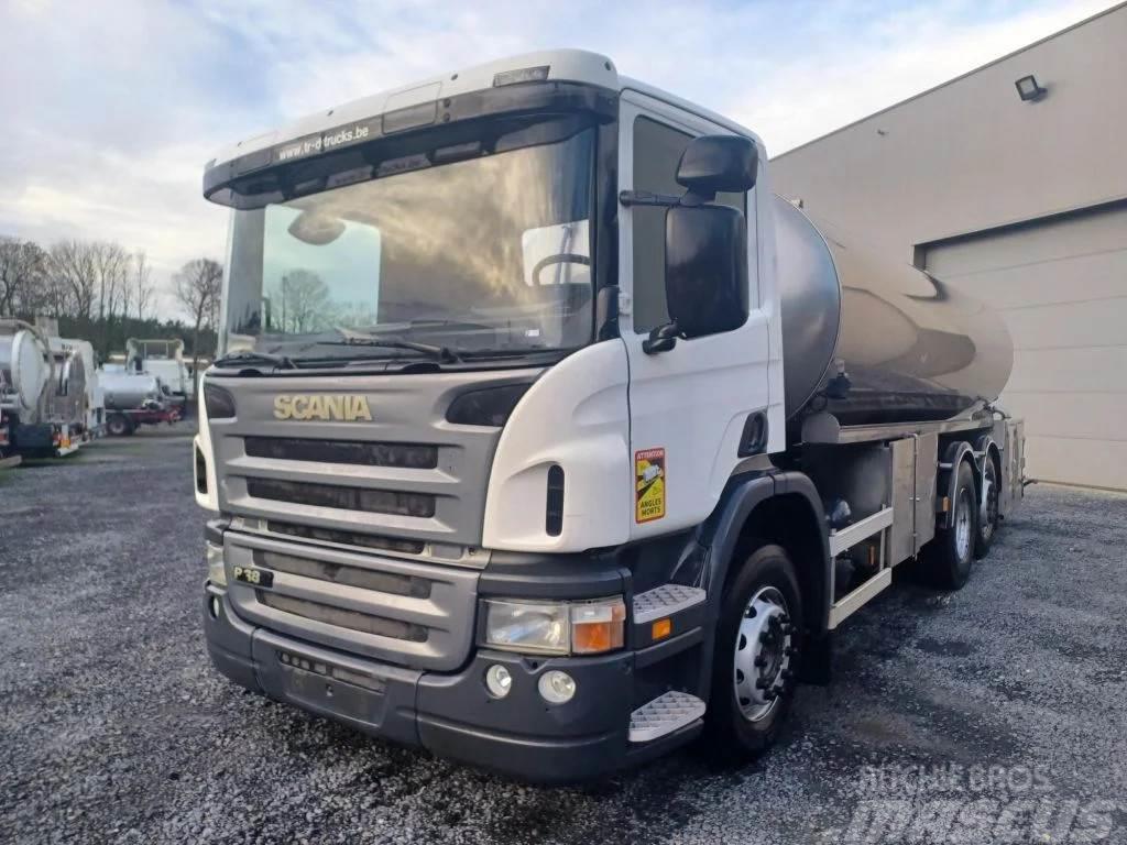 Scania P380 6X2 INSULATED STAINLESS STEEL TANK 15 500L 1 Tovornjaki cisterne