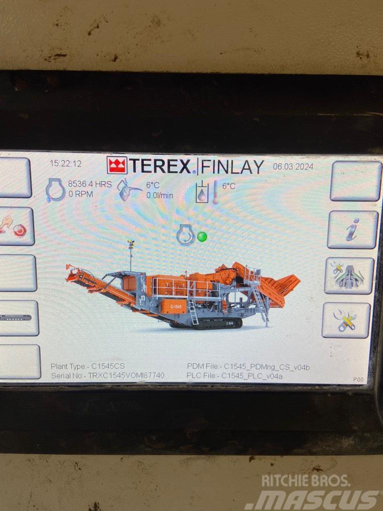 Terex Finlay C1545 Mobilni drobilniki