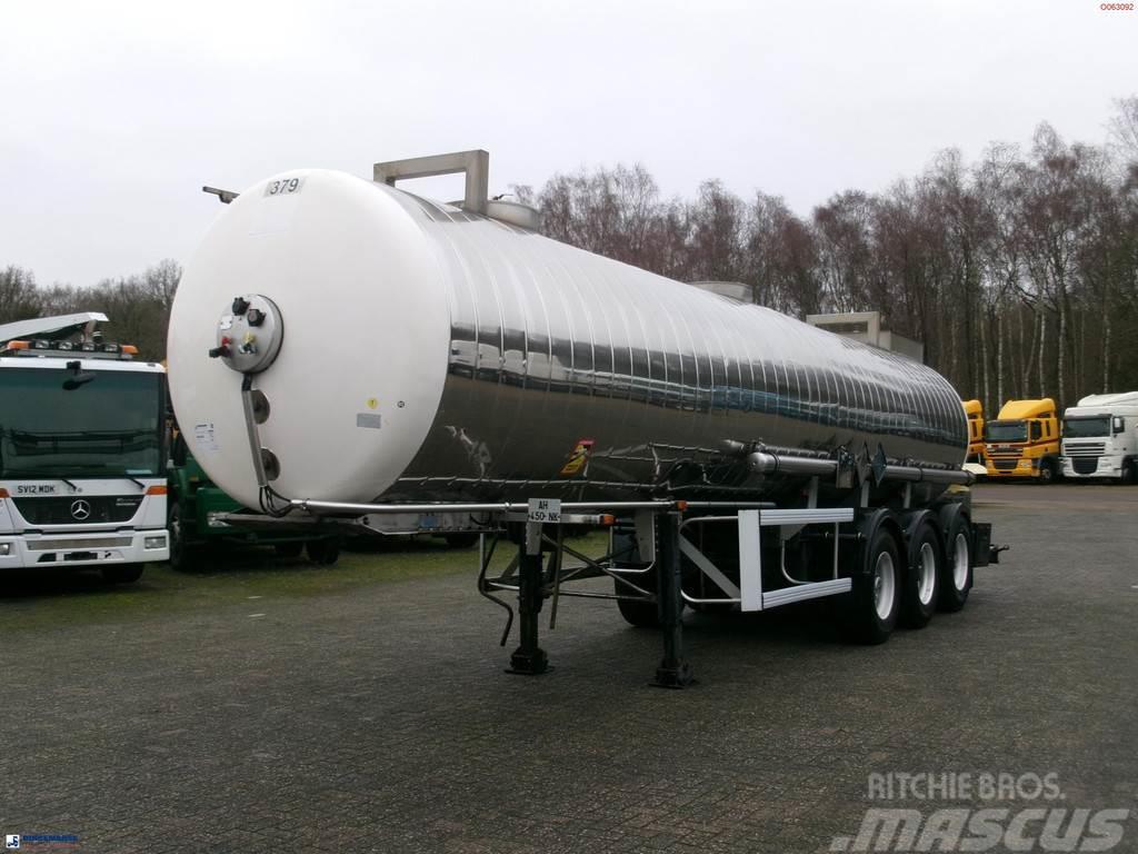 Maisonneuve Chemical tank inox 22.3 m3 / 1 comp Polprikolice cisterne