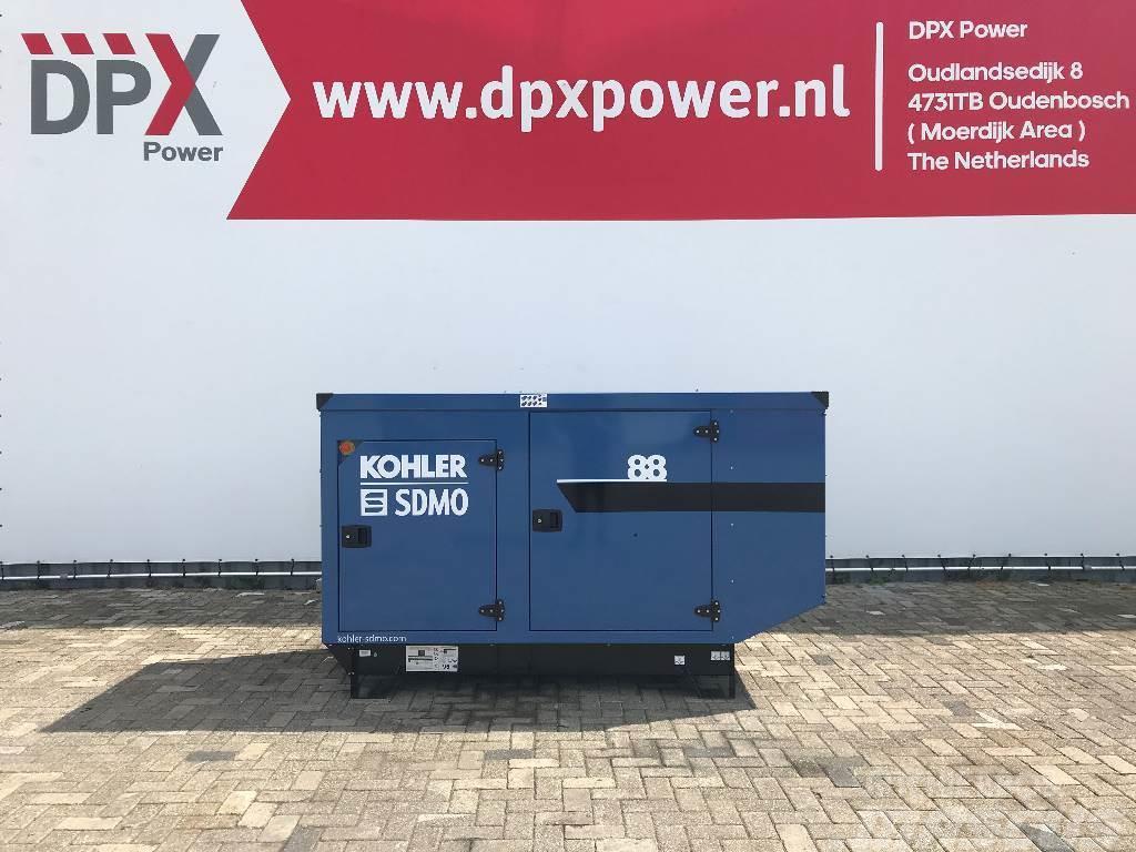 Sdmo J88 - 88 kVA Generator - DPX-17105 Dizelski agregati