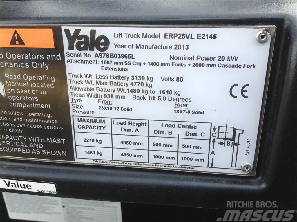 Yale ERP 25 VL heftruck Električni viličarji