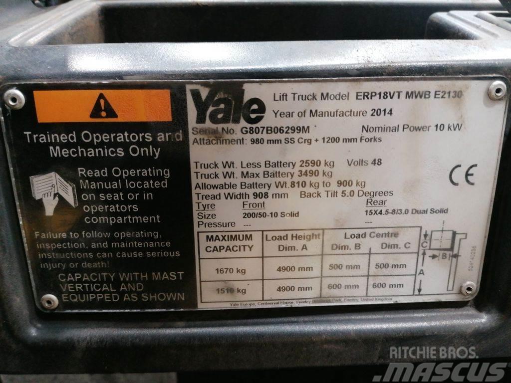 Yale ERP18VT Električni viličarji