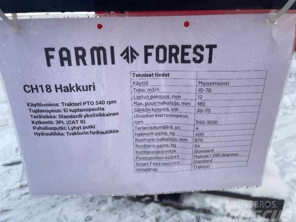 Farmi Forest CH18 Drobilci lesa