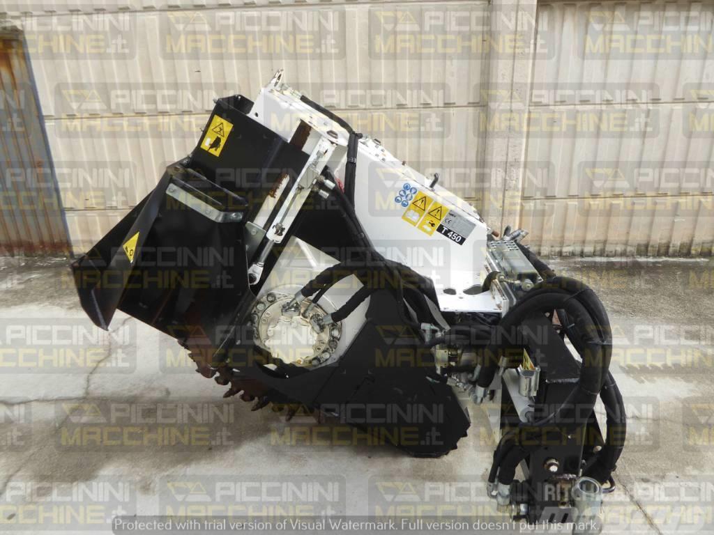 Simex T 450 Freze za kopanje jarkov Trenčerji