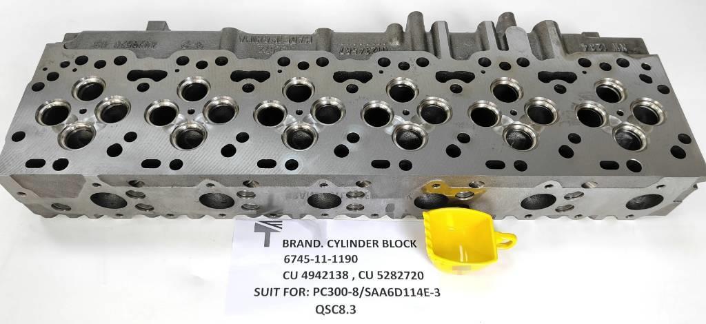 Komatsu 6745-11-1131  cylinder head assy Motorji