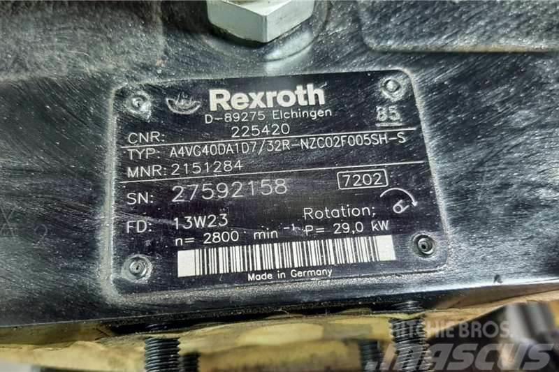 Rexroth Axial Piston Variable Pump A4VG40 Drugi tovornjaki