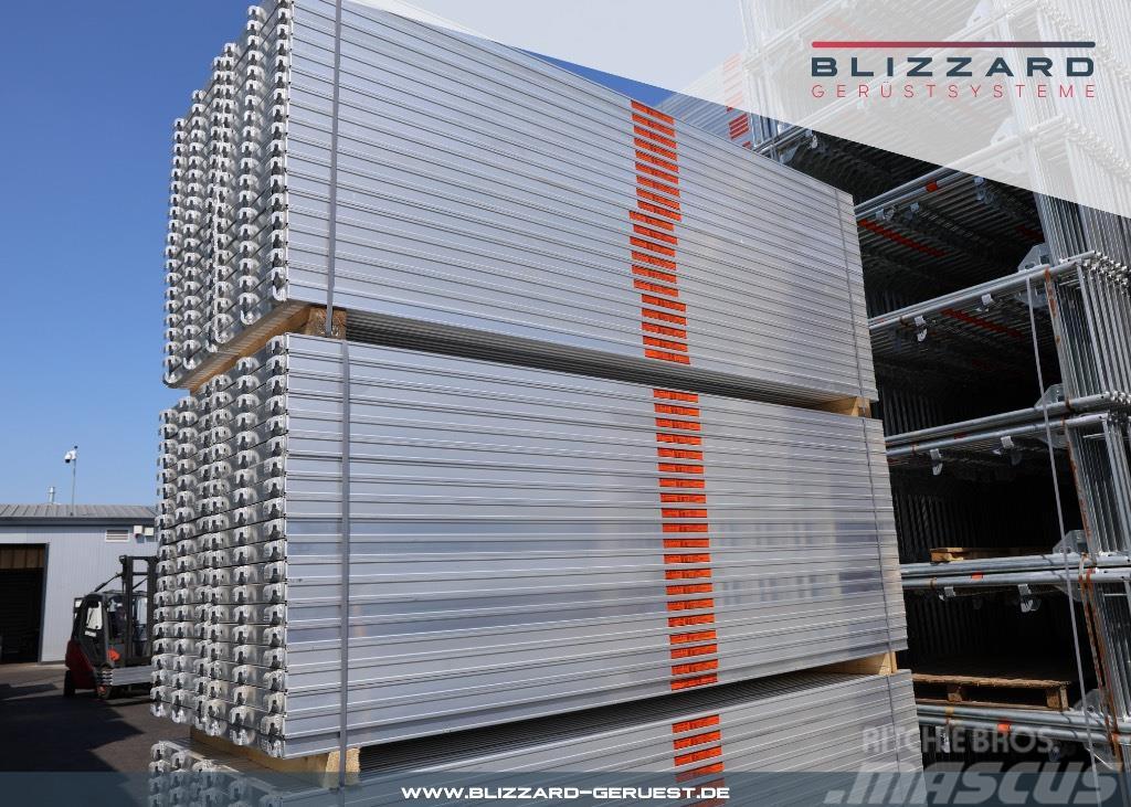 Blizzard S70 163,45 m² neues Blizzard Stahlgerüst + Durchst Gradbeni odri