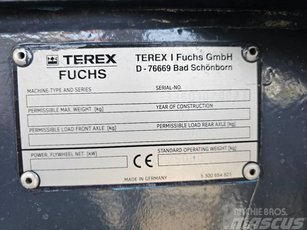 Fuchs MHL 335 Material Handler Rušilni bagri