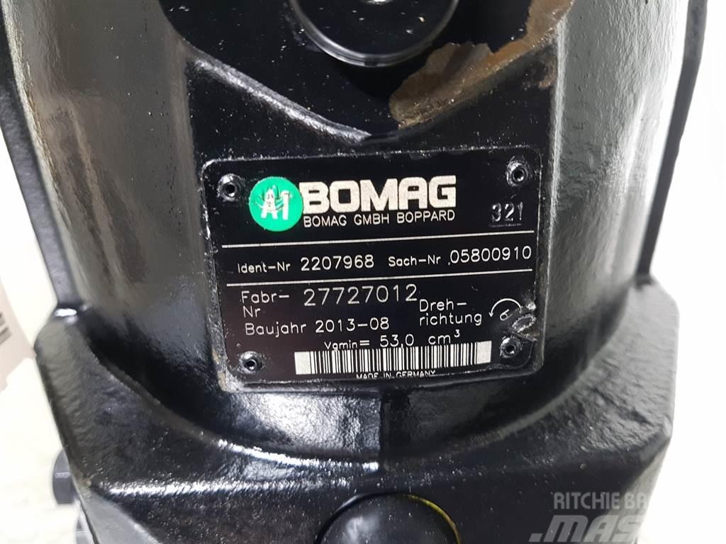 Bomag 05800910-Rexroth A6VM107-R902207968-Drive motor Hidravlika