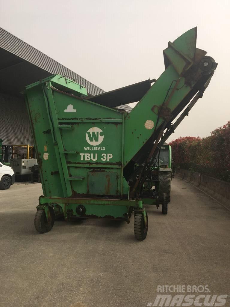 Willibald TBU 3P Stroji za obračanje komposta