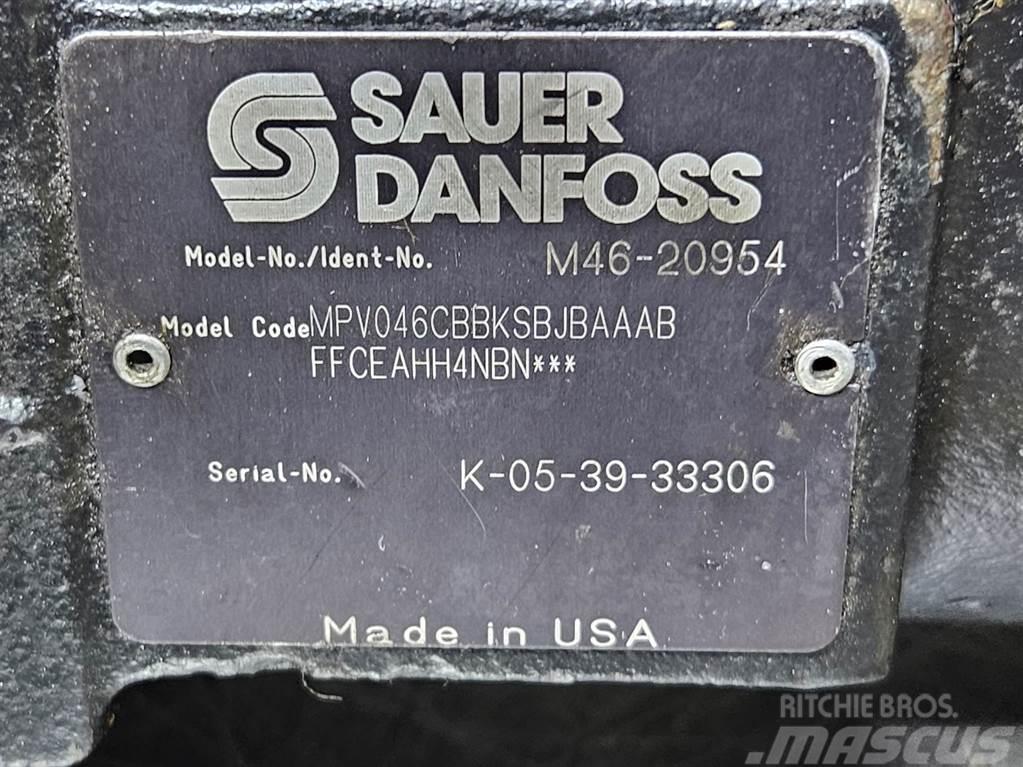 Sauer Danfoss MPV046CBBK-M46-20954-Drive pump/Fahrpumpe/Rijpomp Hidravlika